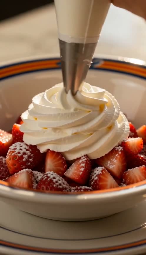 Strawberry dessert